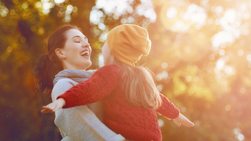 девочка и мама фото