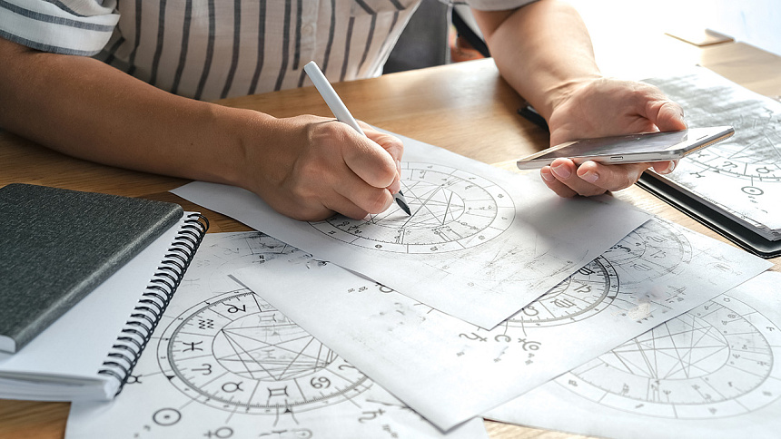 составление натальной карты фото