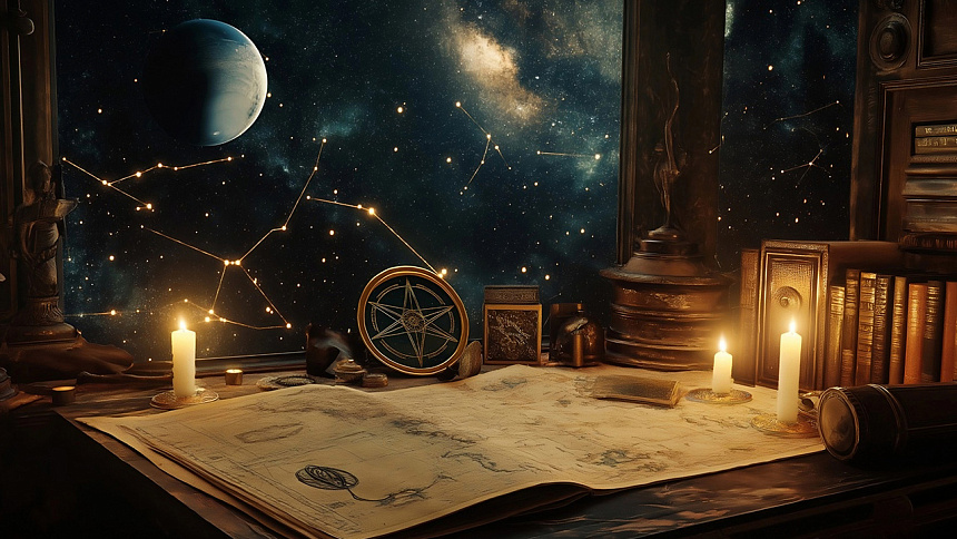 свечи на столе фото