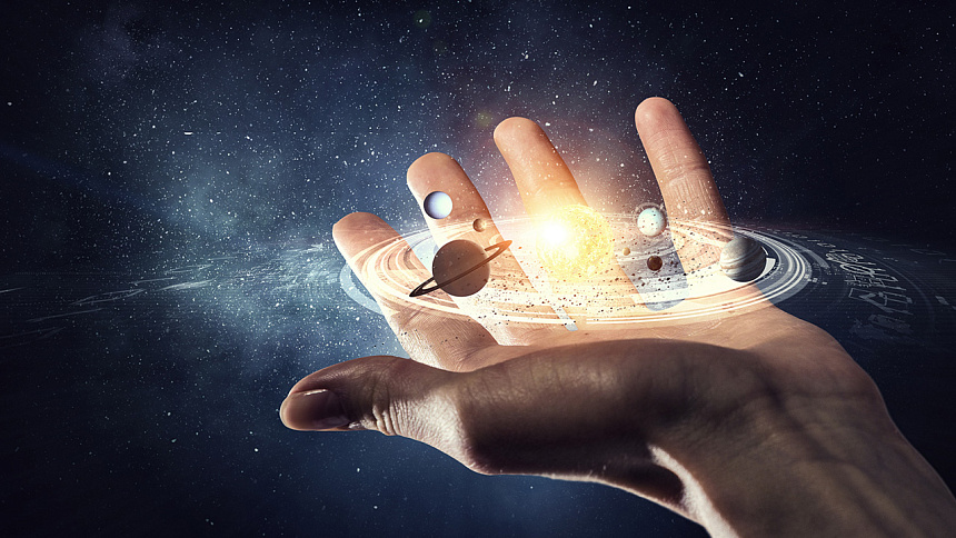 планеты в руках фото