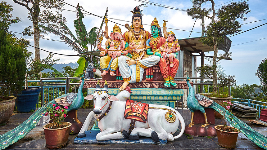 бык нанди и шива фото