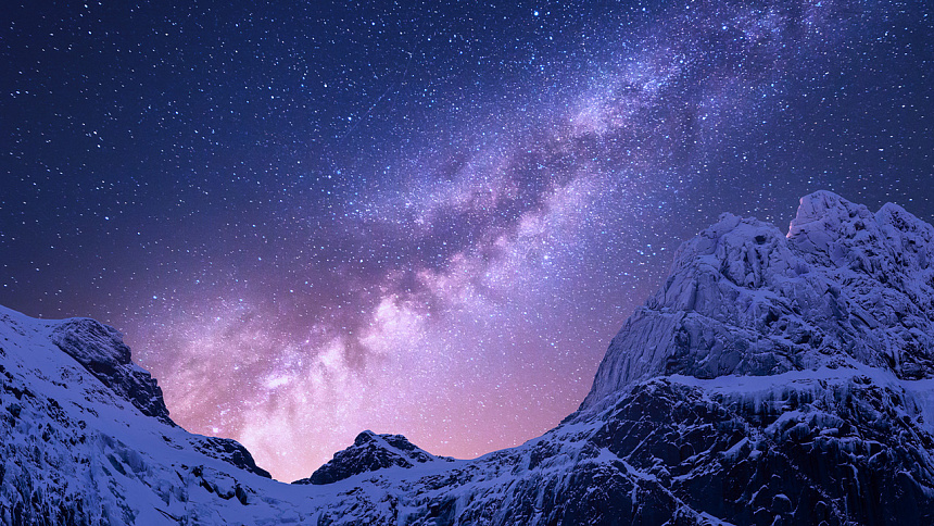 звезды и горы фото