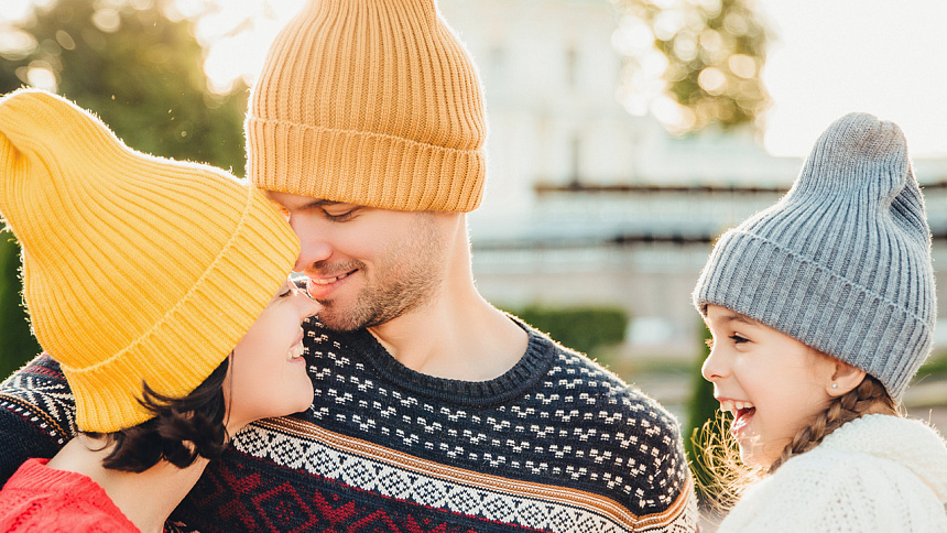 счастливая семья фото