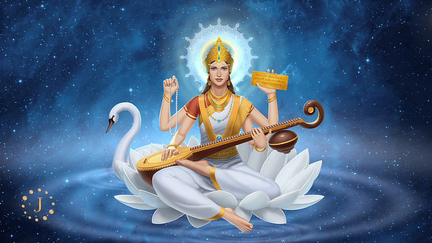 богиня сарасвати фото