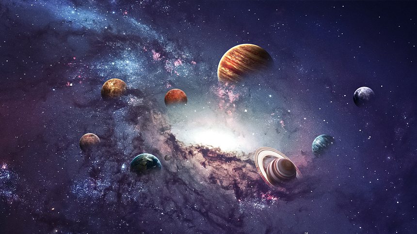 положение планет фото